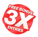 Free bonus 3x entries